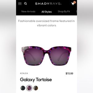 Shady Rays Galaxy Tortoise Sunglasses